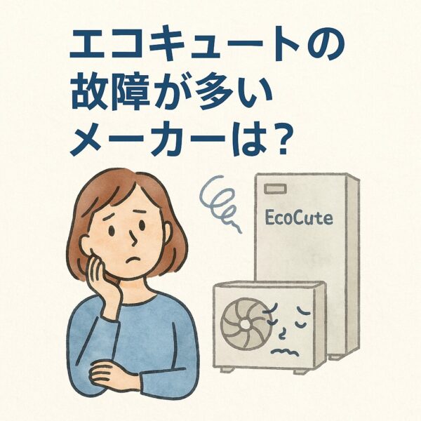 【プロが解説】エコキュートの故障が多いメーカーってあるの？壊れやすい条件・口コミもチェック